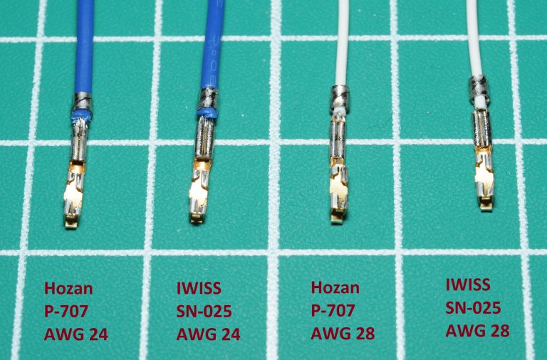 DuPont and “DuPont” connectors, and how to crimp them properly Matt's