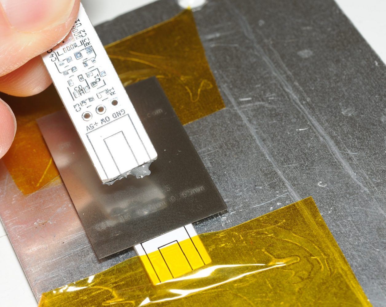 Soldering QFNs using solder paste and stencils Matt's Tech Pages