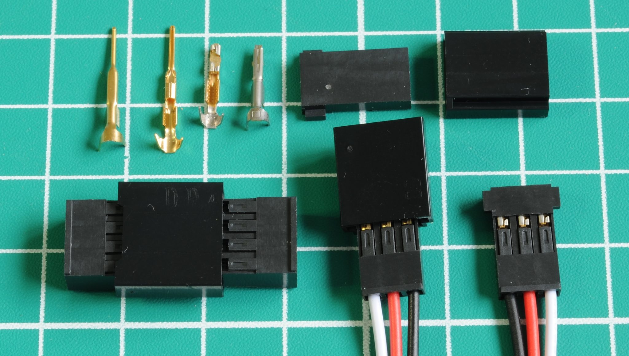 DuPont and “DuPont” connectors, and how to crimp them properly Matt's